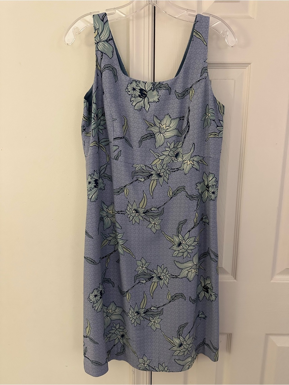 Tommy Bahama Periwinkle Blue Floral Midi Dress